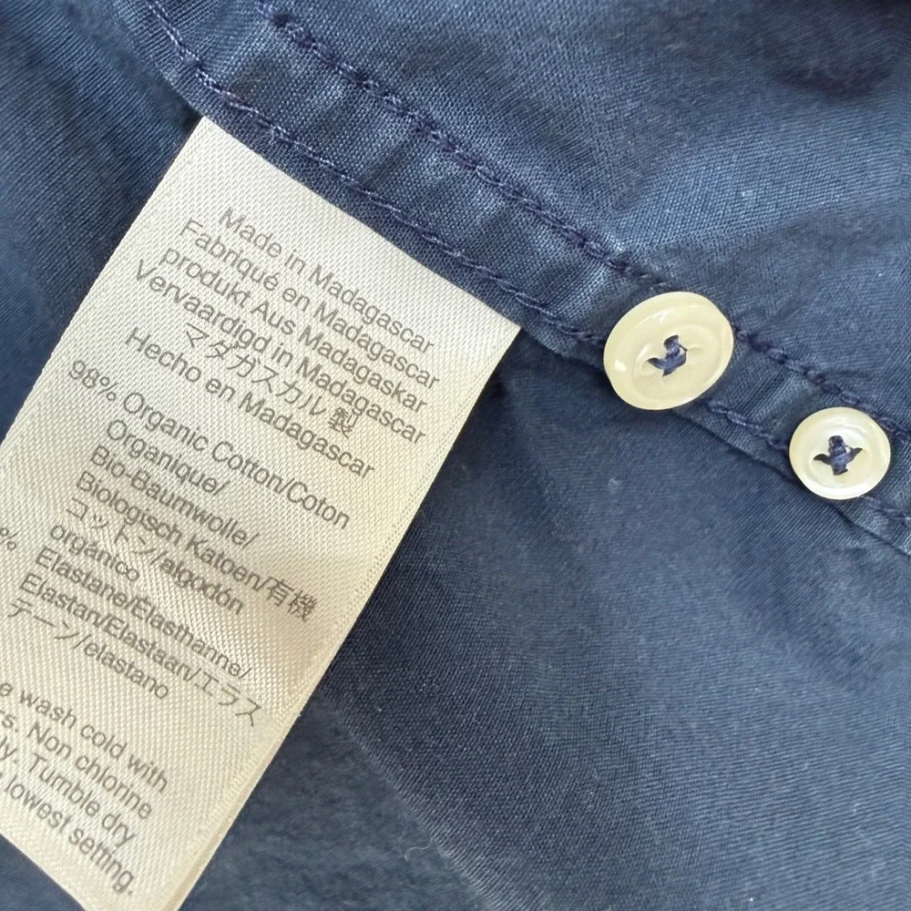 J. Crew Button Down Shirts Men Medium Navy‎ Blue Polka Dot & Floral Lot of 2